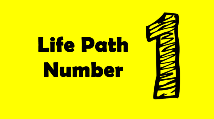 life path number 1