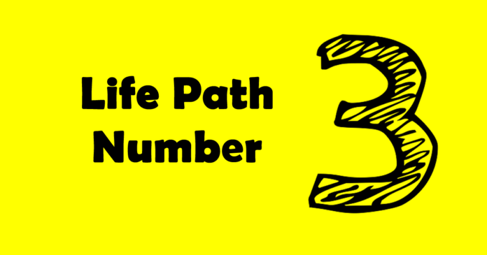 life path number 3