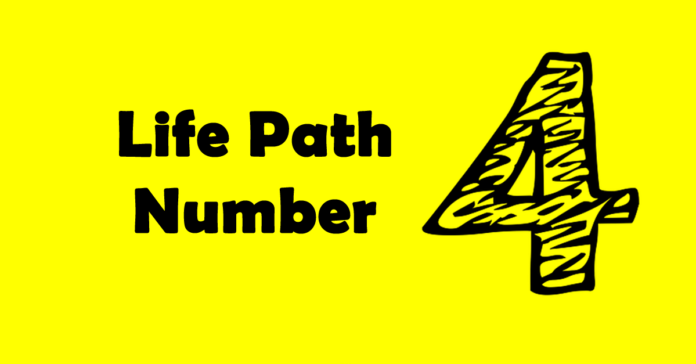 life path number 4