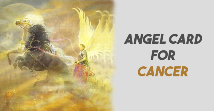 angel card for cancer